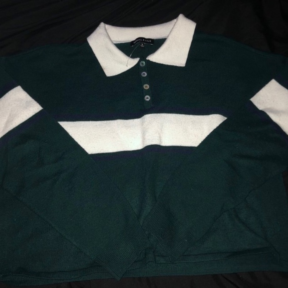 Kendall and Kylie green sweater